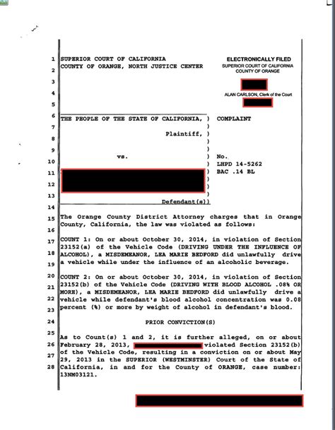 Additional Felony Charges Filed Against Orange County .